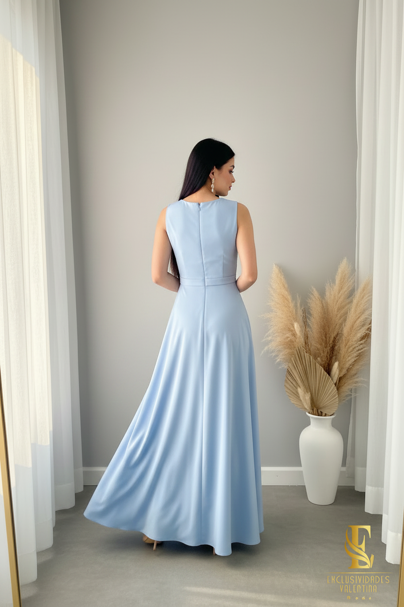 Vestido Azure Élégance cod.00194