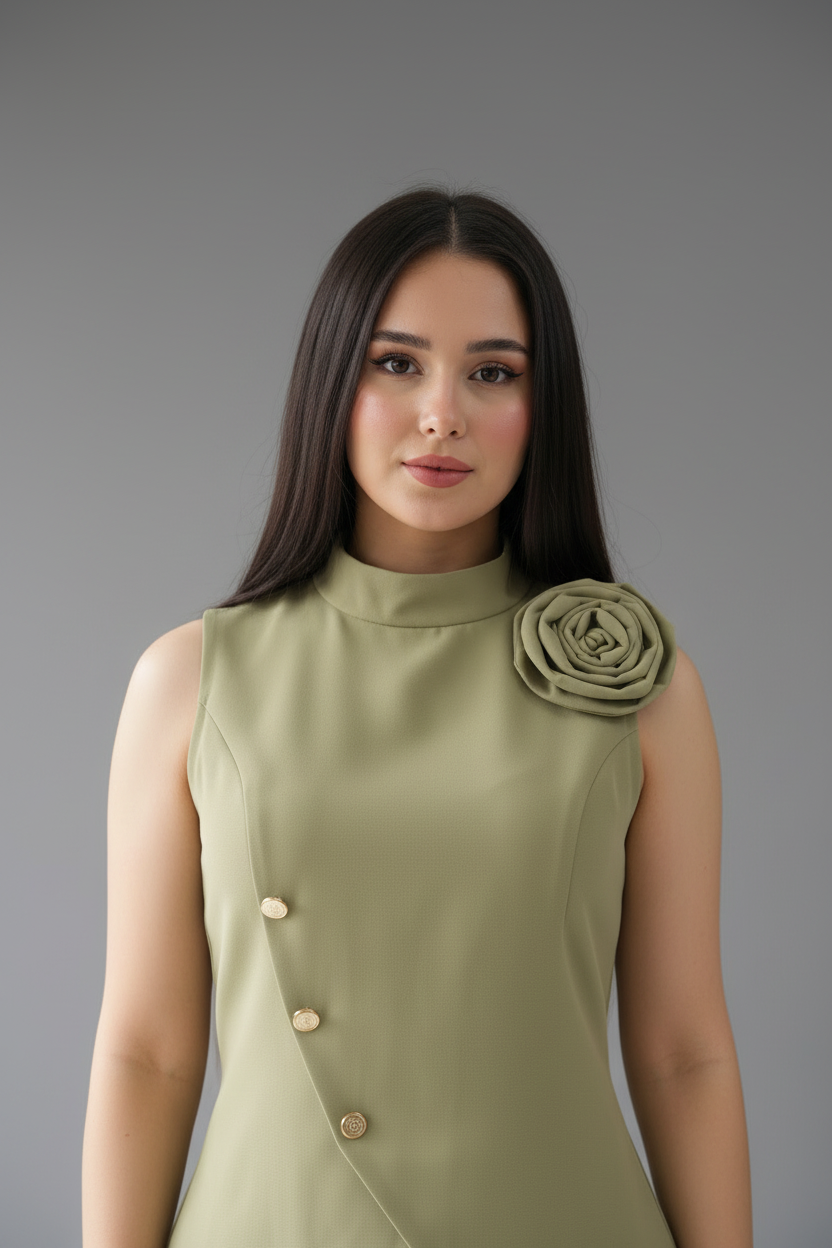 Conjunto Verde Olivo cod.614