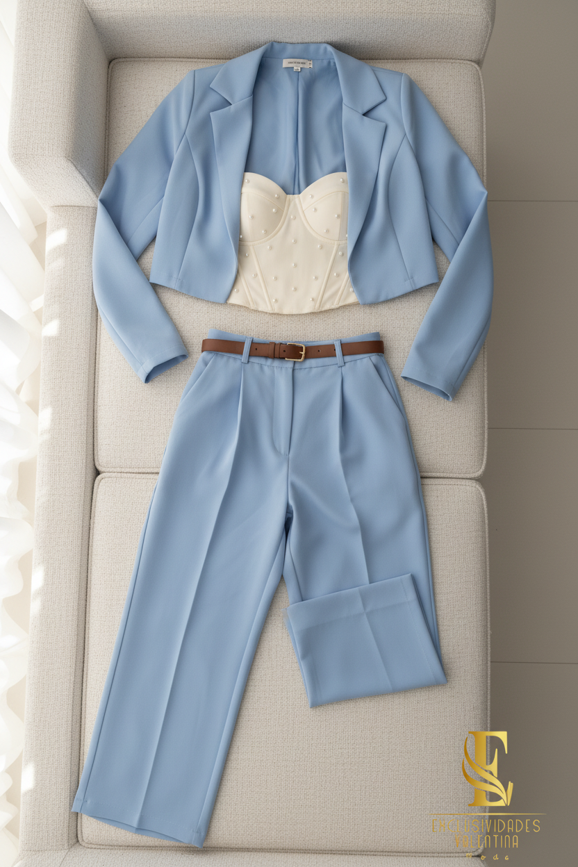 Conjunto Ciel Blazer & Corset cod.C210