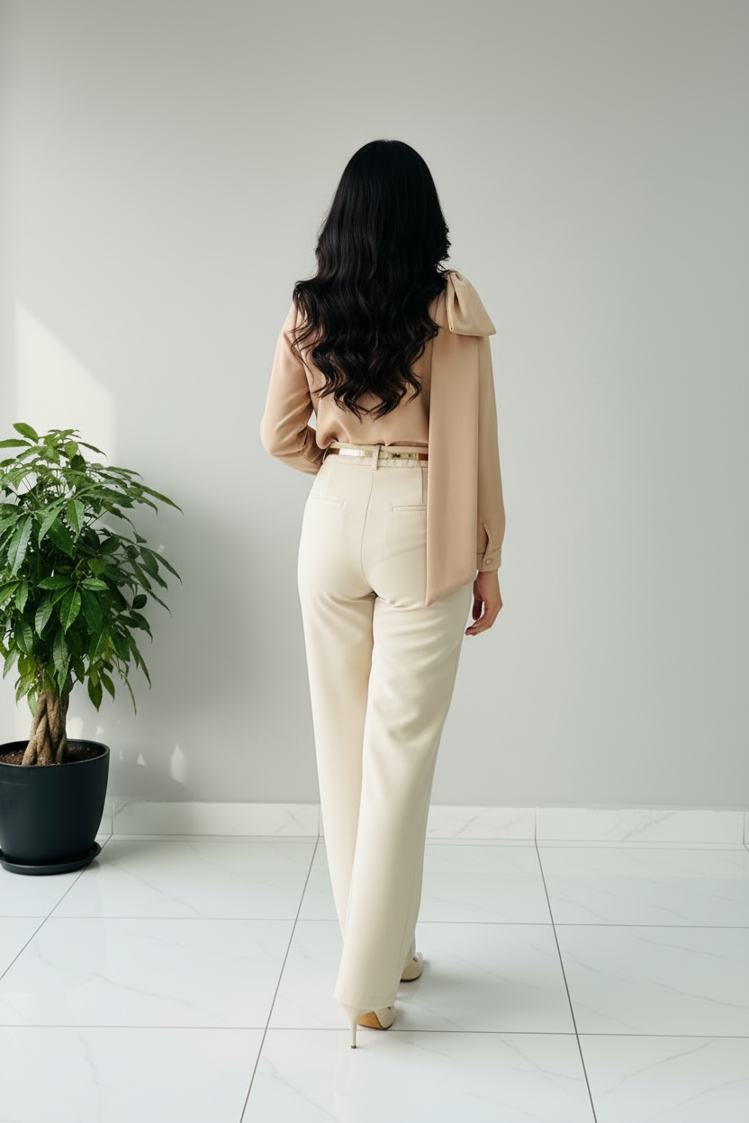 Conjunto Elegance Nude  cod.663