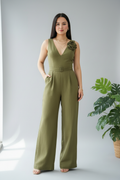 Jumpsuit Olive Rose Open Black cod.580