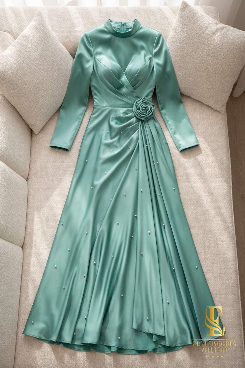 Vestido Menthe Perle cod.V205