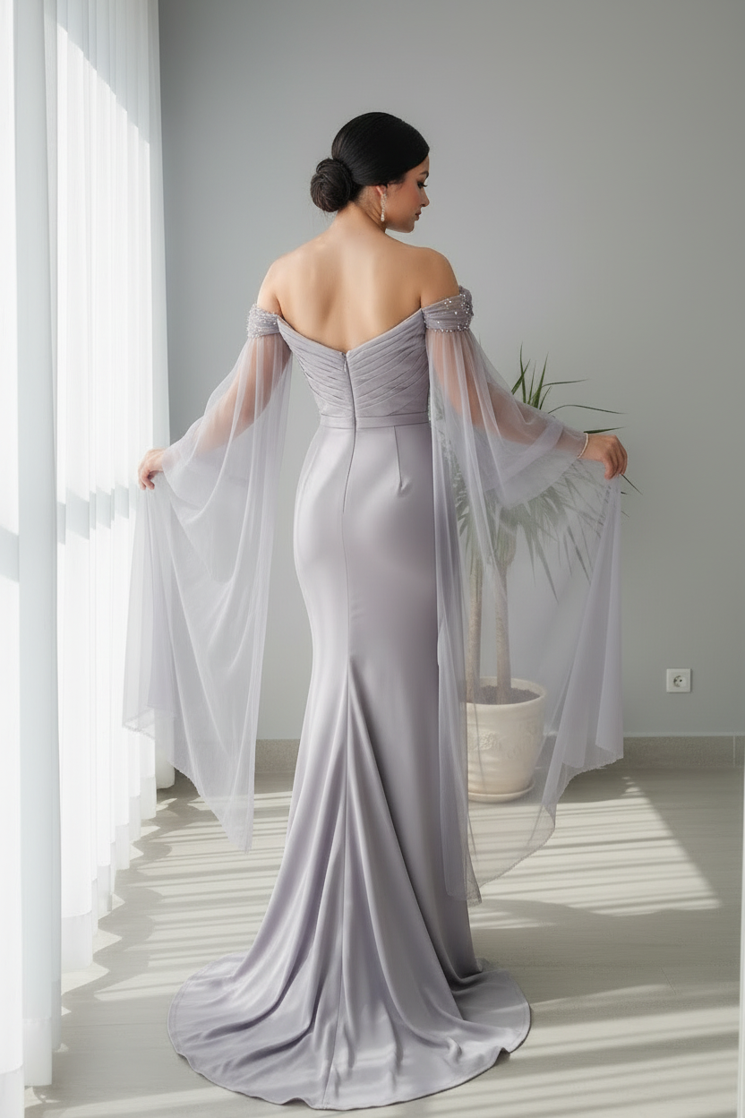 Gown Silver Exclusiva cod.780