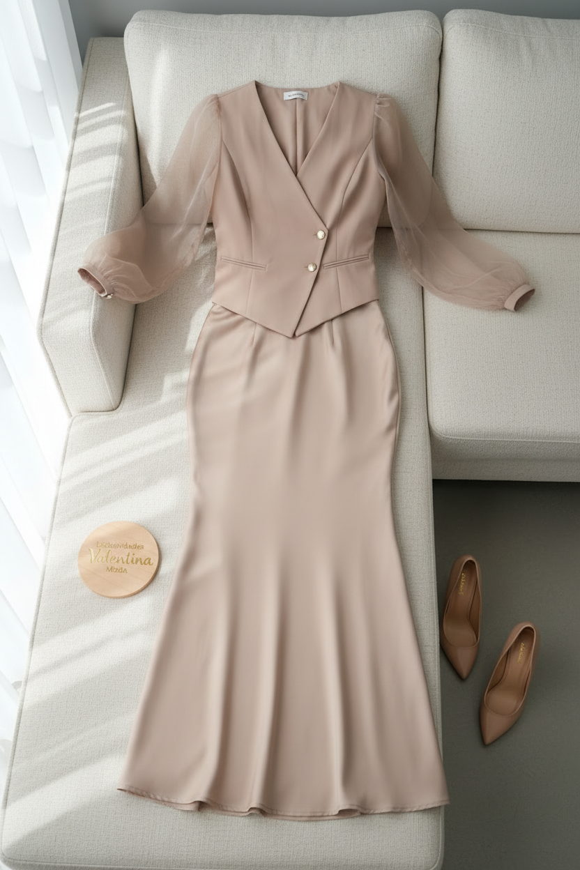 Conjunto Champagne cod.703