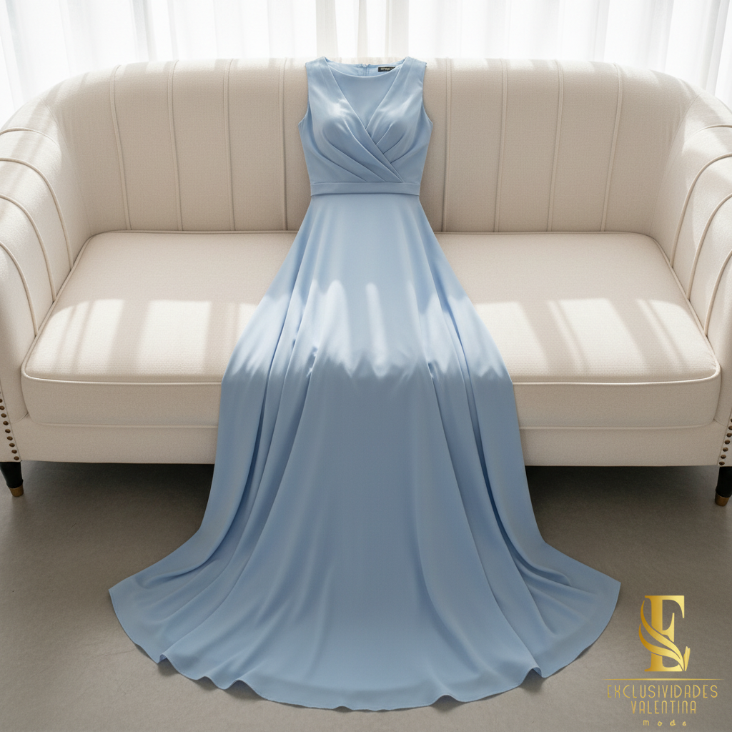 Vestido Azure Élégance cod.00194