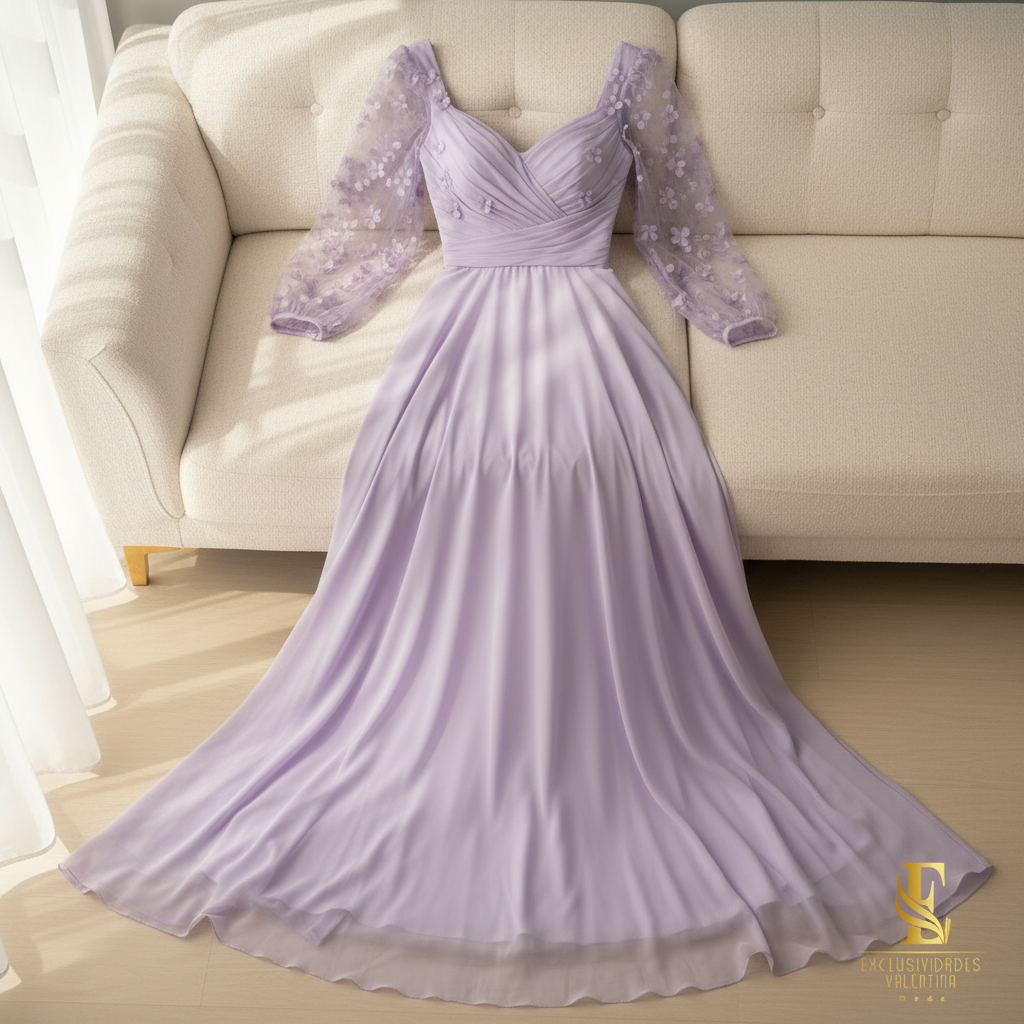 Vestido Lavande  cod.00192