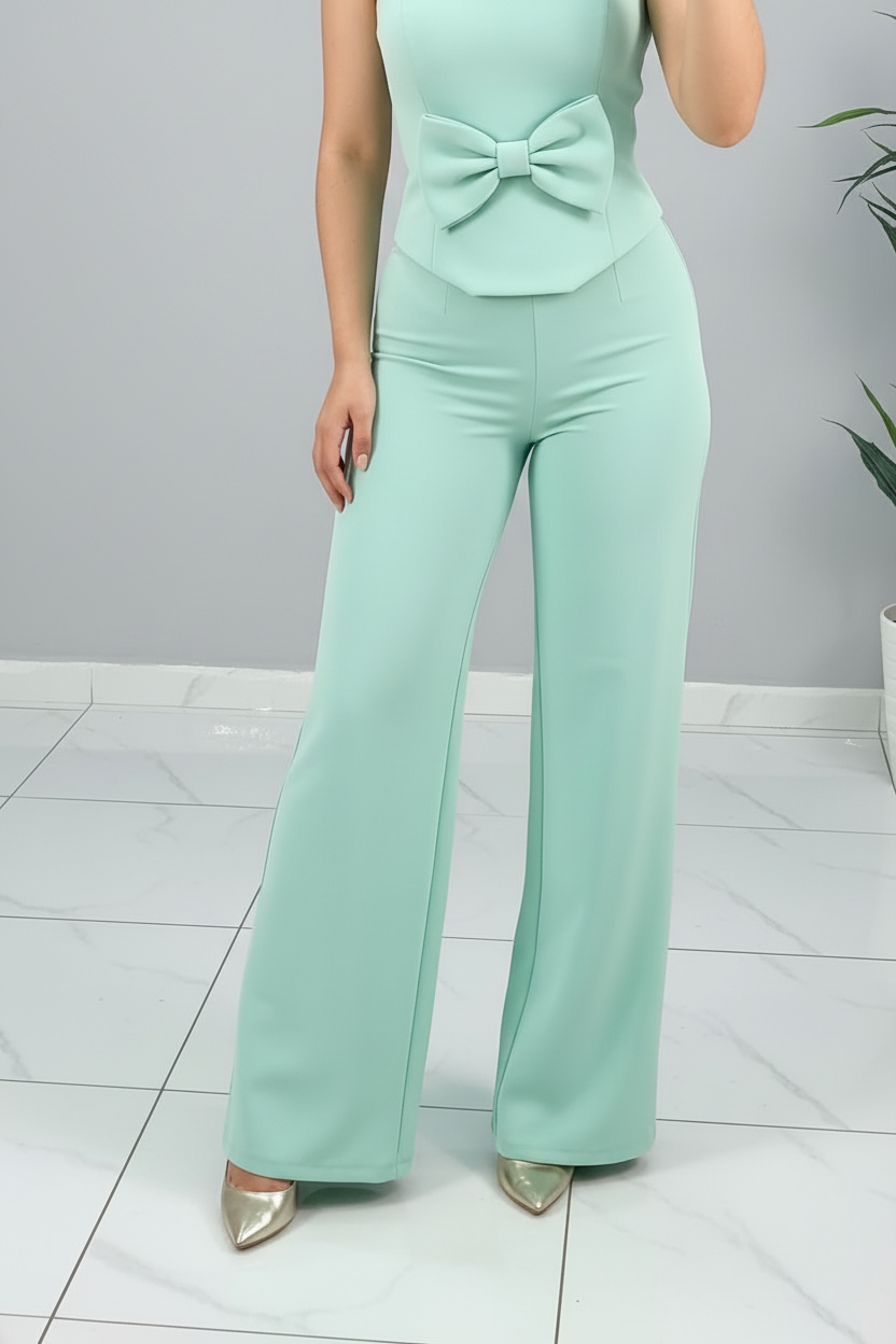 Conjunto Mint Bow cod.583