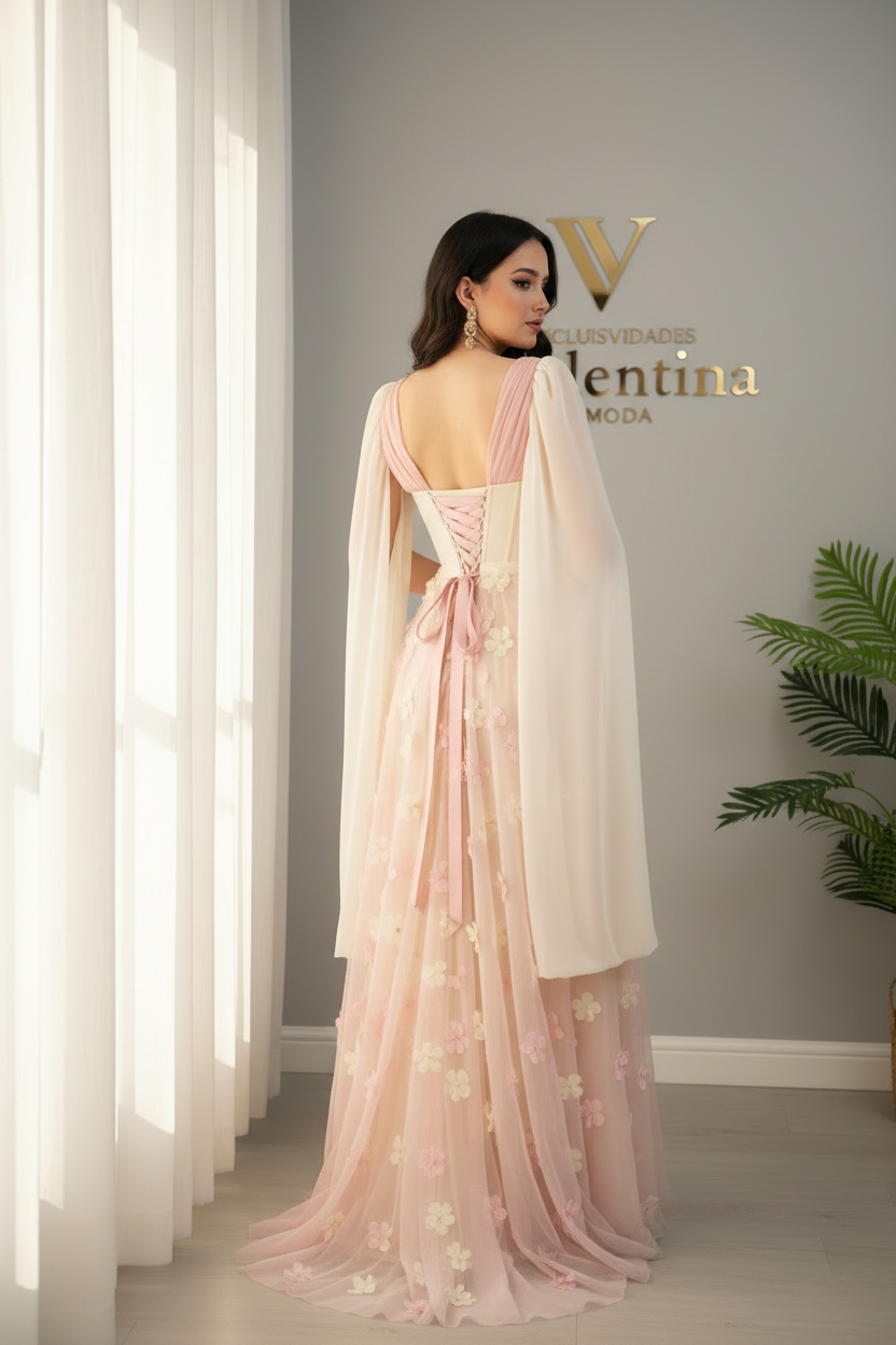 Vestido safira cod.V649