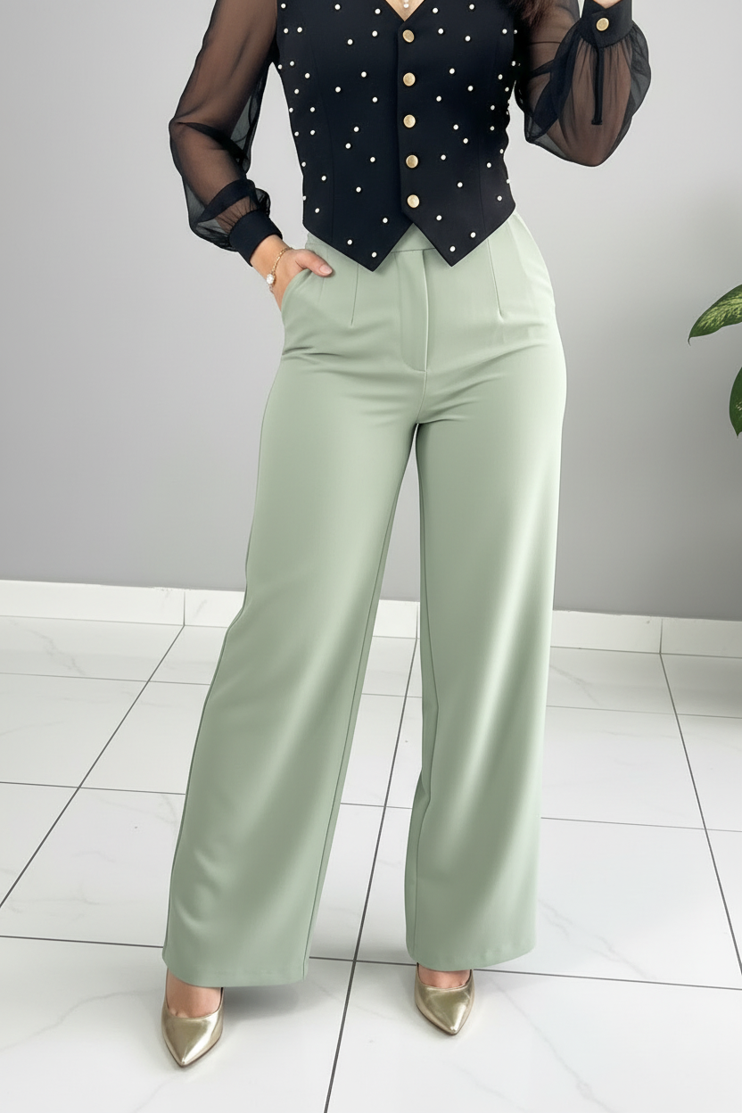 Conjunto Perle Noir & Sage cod.564