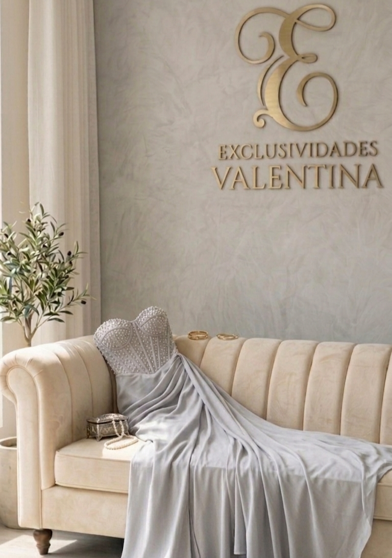 Vestido Gris Plata Corset Sweetheart Perlas Drapeado Abertura cod.V572