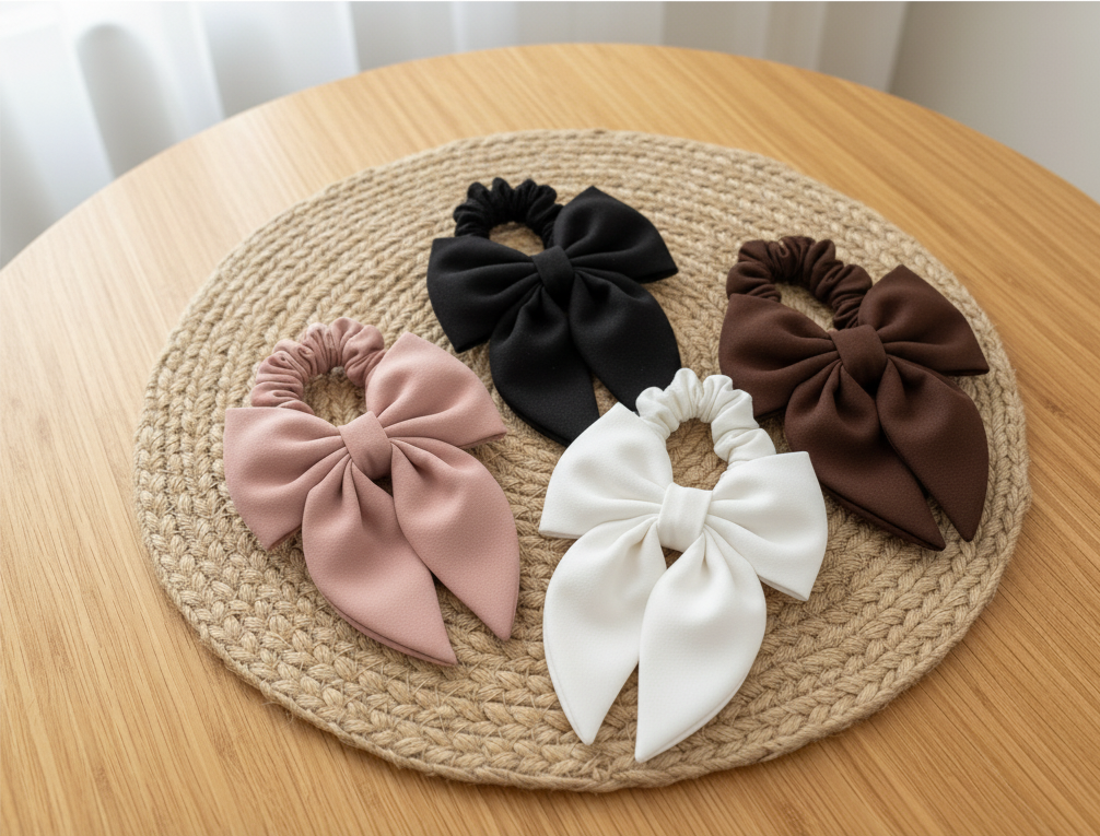 Scrunchies de lazo