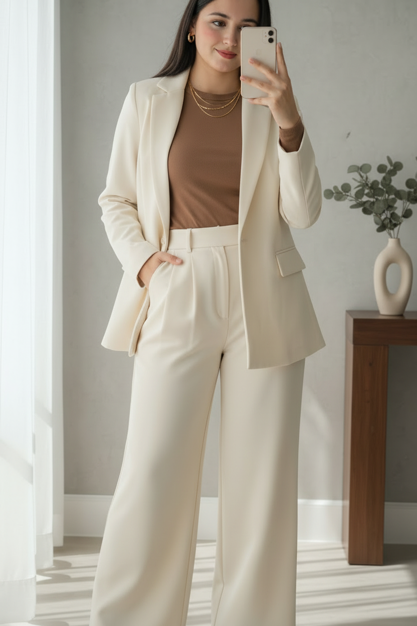 Conjunto formal, bleizer más pantalón sastre cod.118