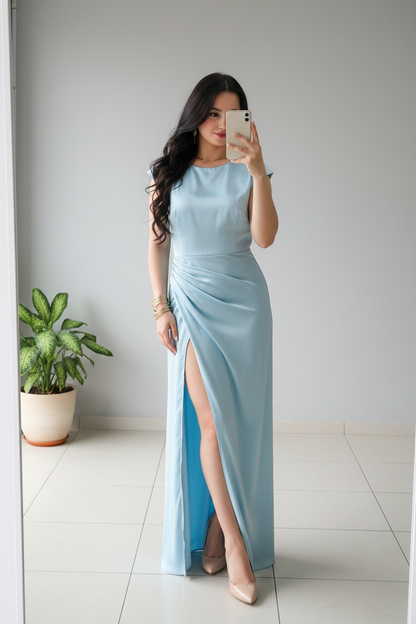 Vestido elegante en ceda cod.249