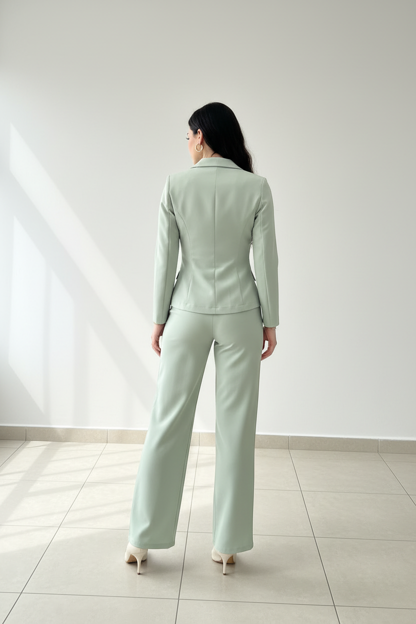 Set de 2 piezas conjunto formal elegante cod.202