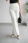 Pantalón sastre formal en color blanco cod.221
