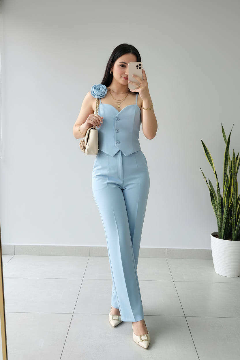 Conjunto formal elegante y exclusivo cod.185