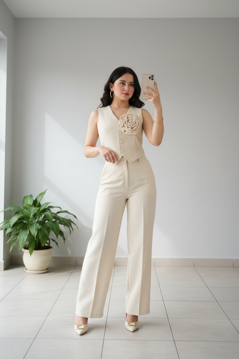 Set de 2 piezas conjunto elegante cod.200