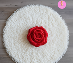 Hair clips de rosa