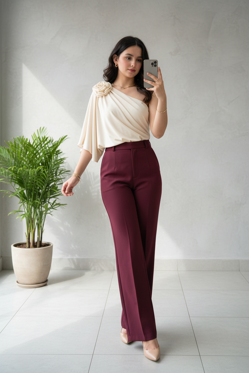 Blusa corte asimétrico cod.272
