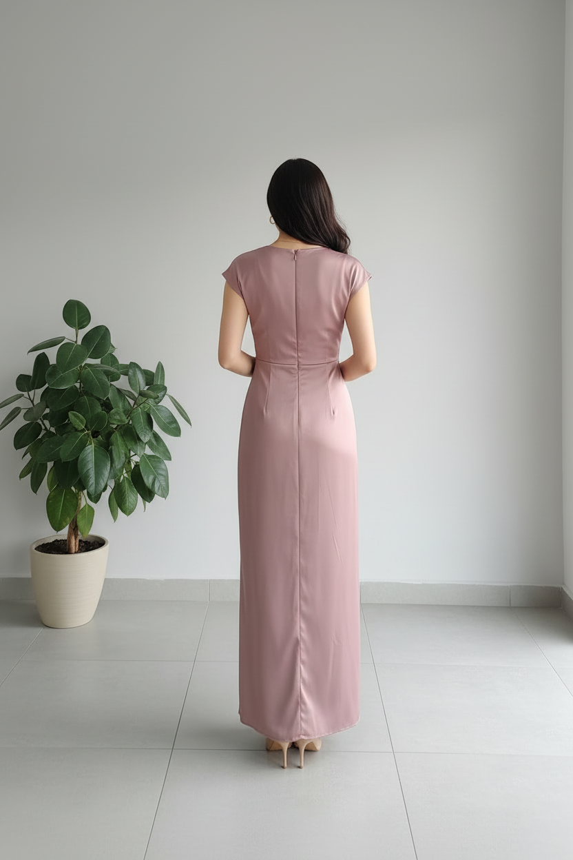 Vestido elegante en ceda cod.249