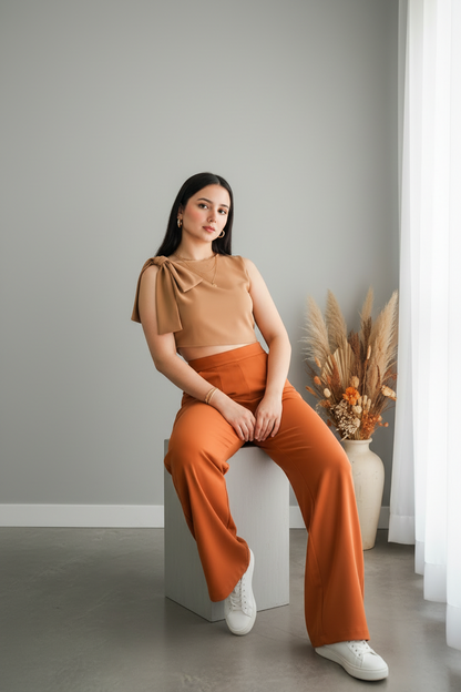 Outfits pantalón más blussita cod.136