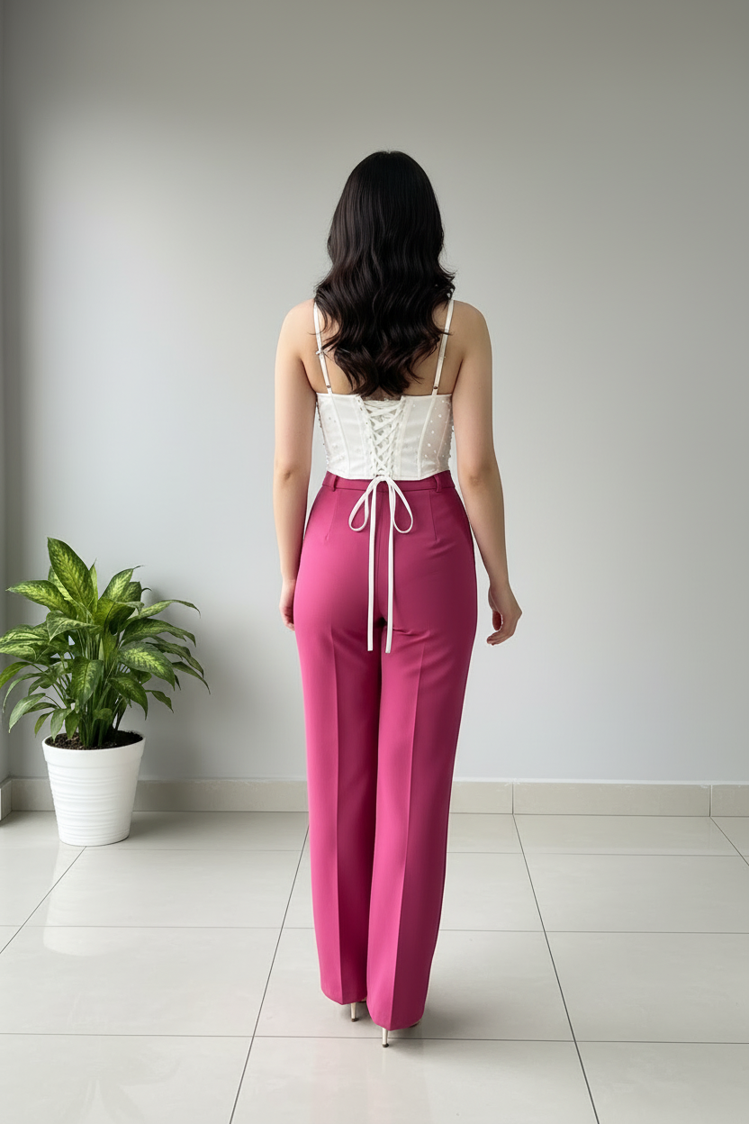 Set de 3 piezas, bleizer, corset más pantalón formal cod.176