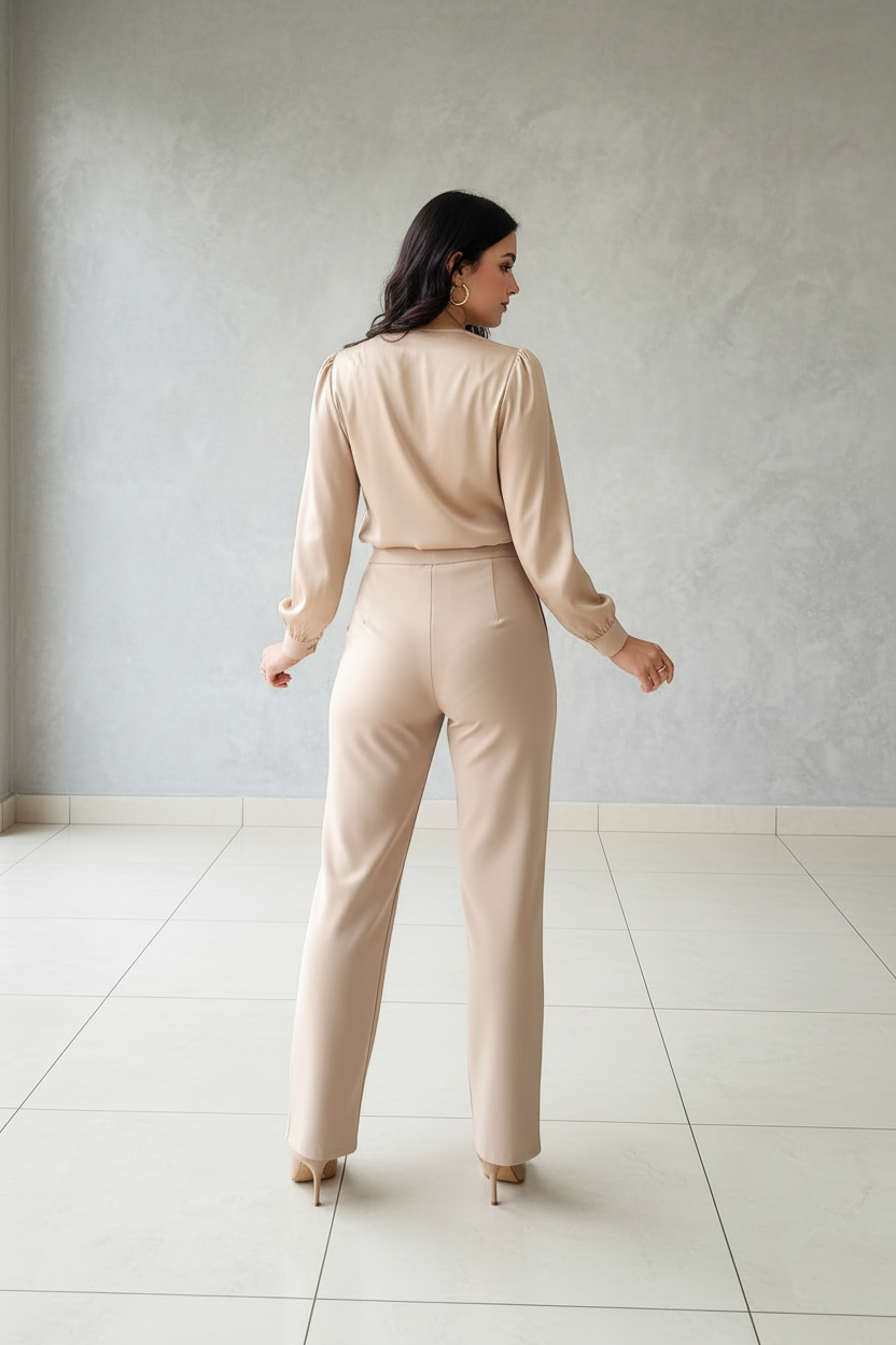 Conjunto Beige: cod.409