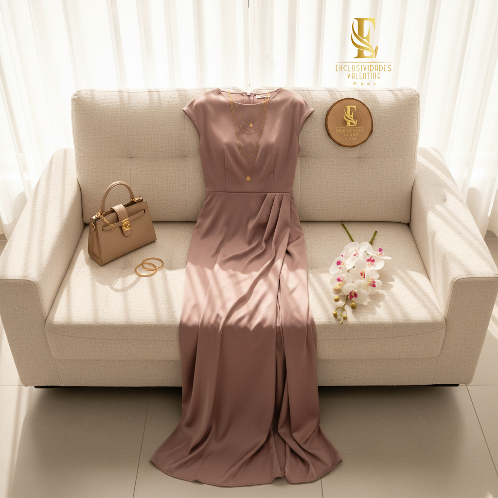 Vestido elegante en ceda cod.249