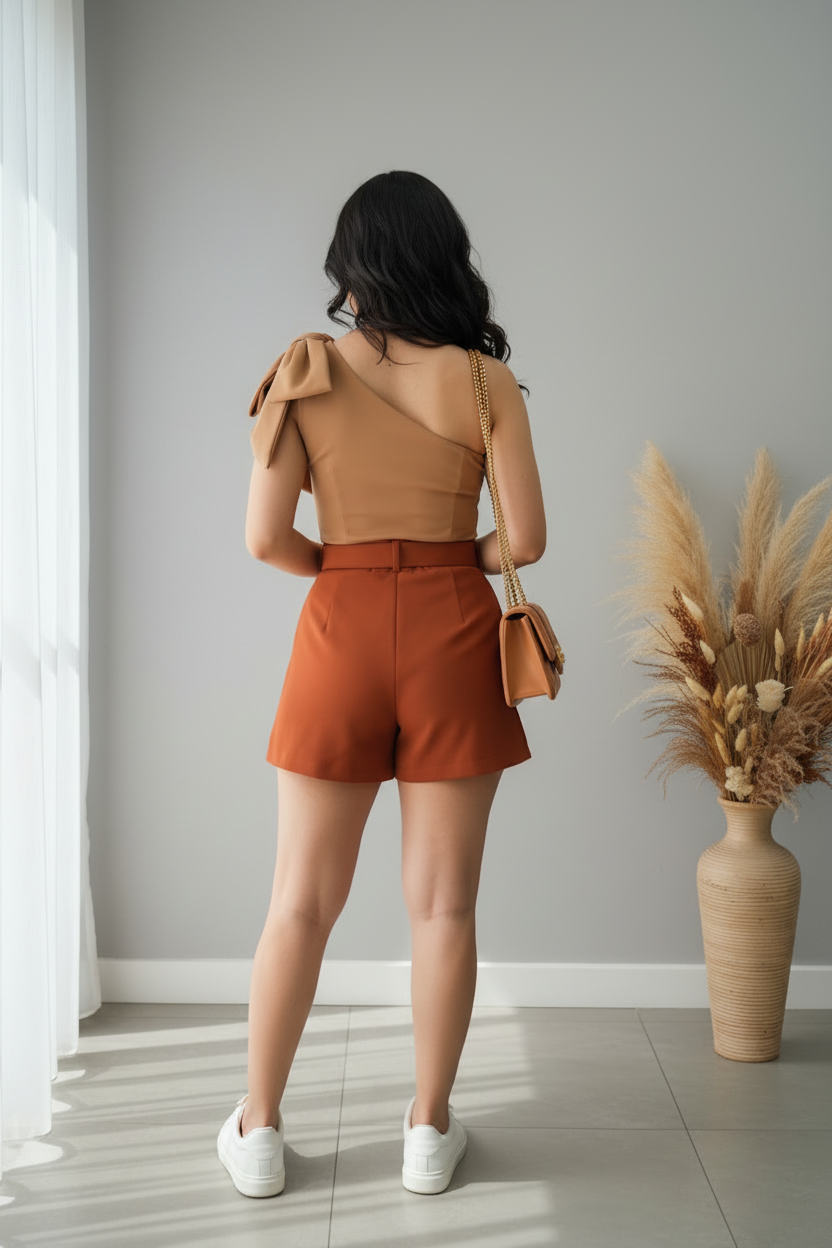Outfits blusita más short cod.131
