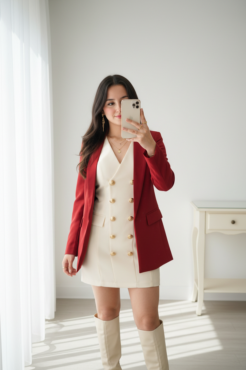 Bleizer elegante color en tendencia cod.11185