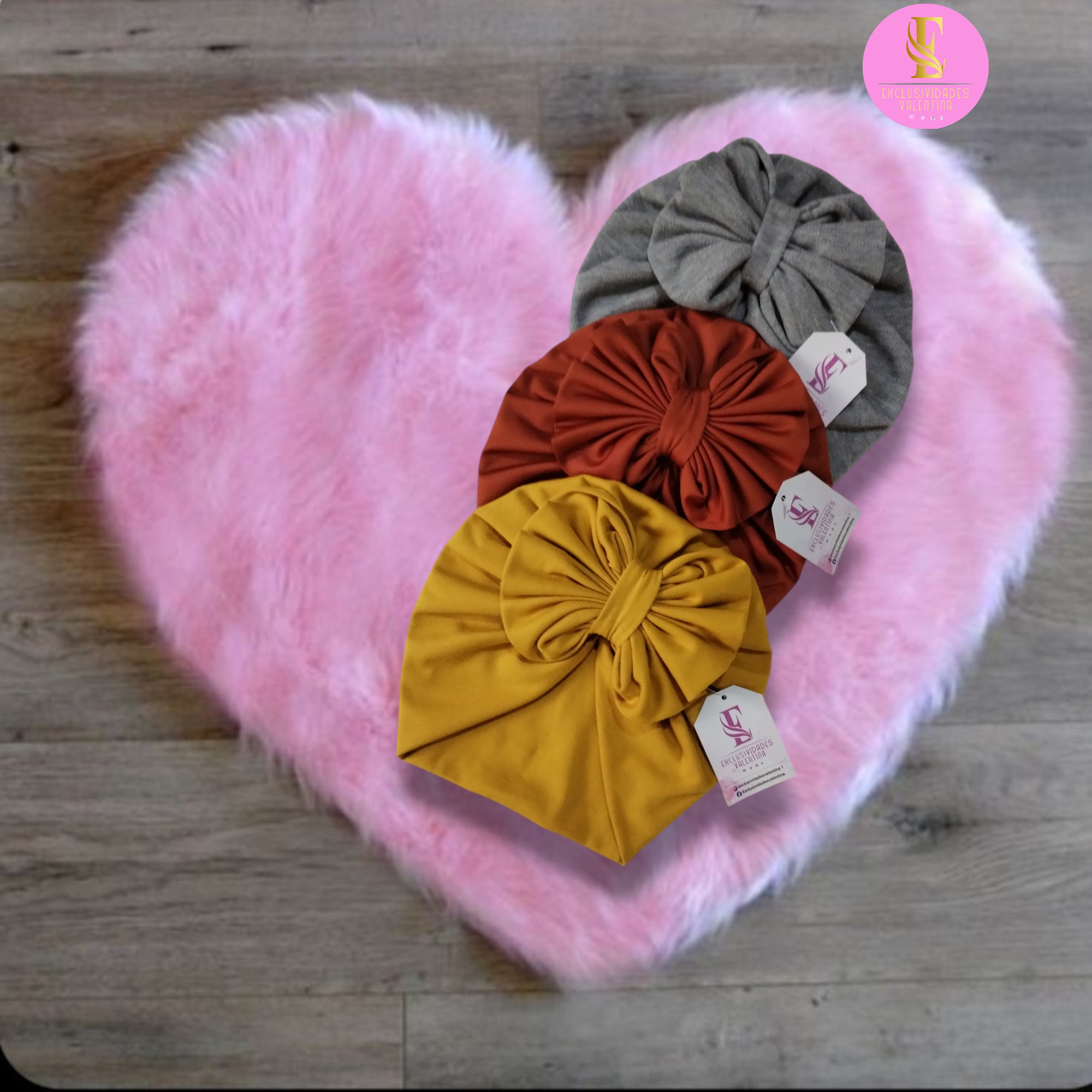 Set de 3 gorritas