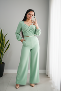 Conjunto Mint Wrap Monocromático cod.701