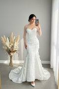 Vestido de Novia Sirena con Lazos D cod.V360