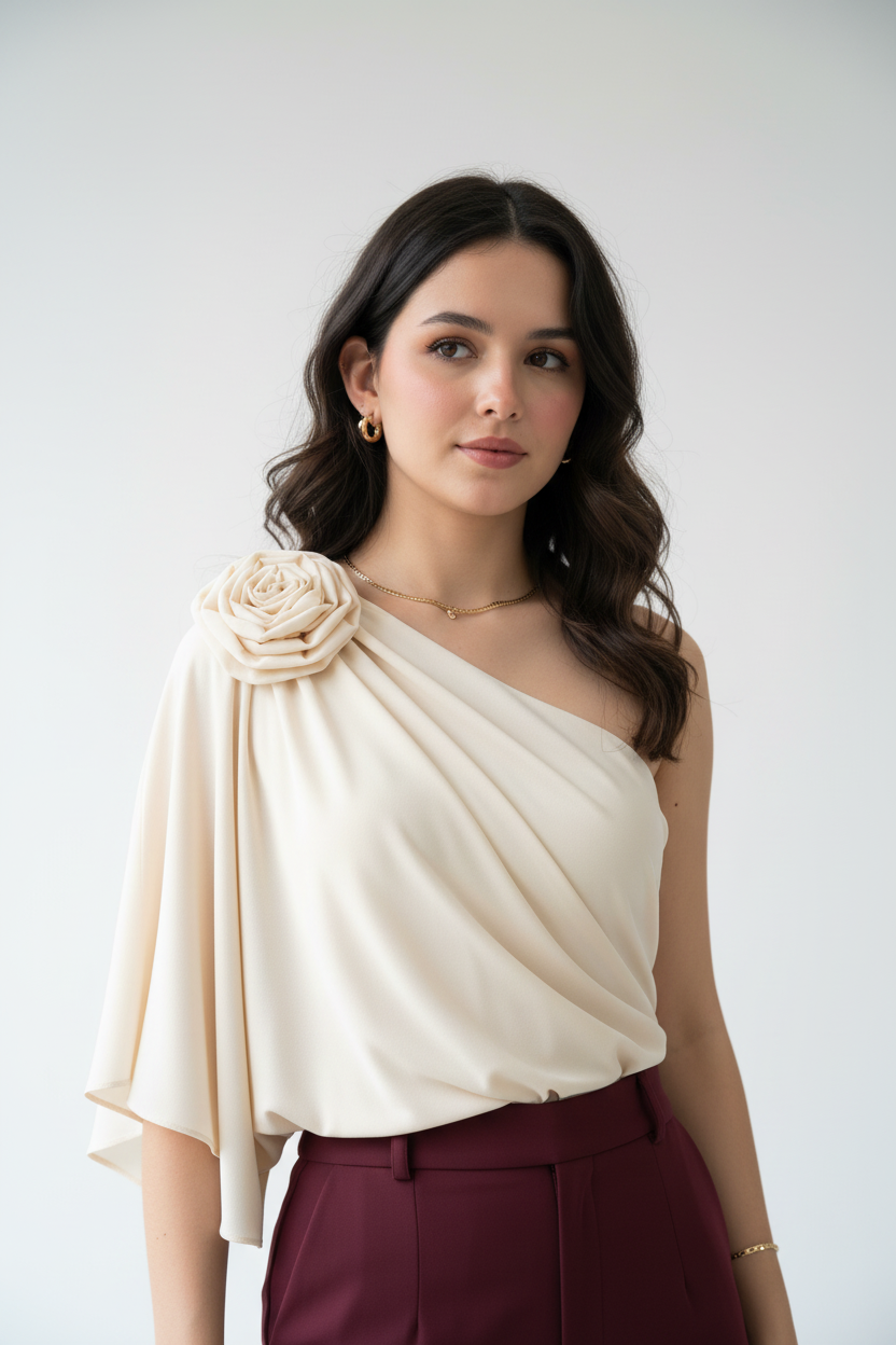 Blusa corte asimétrico cod.272