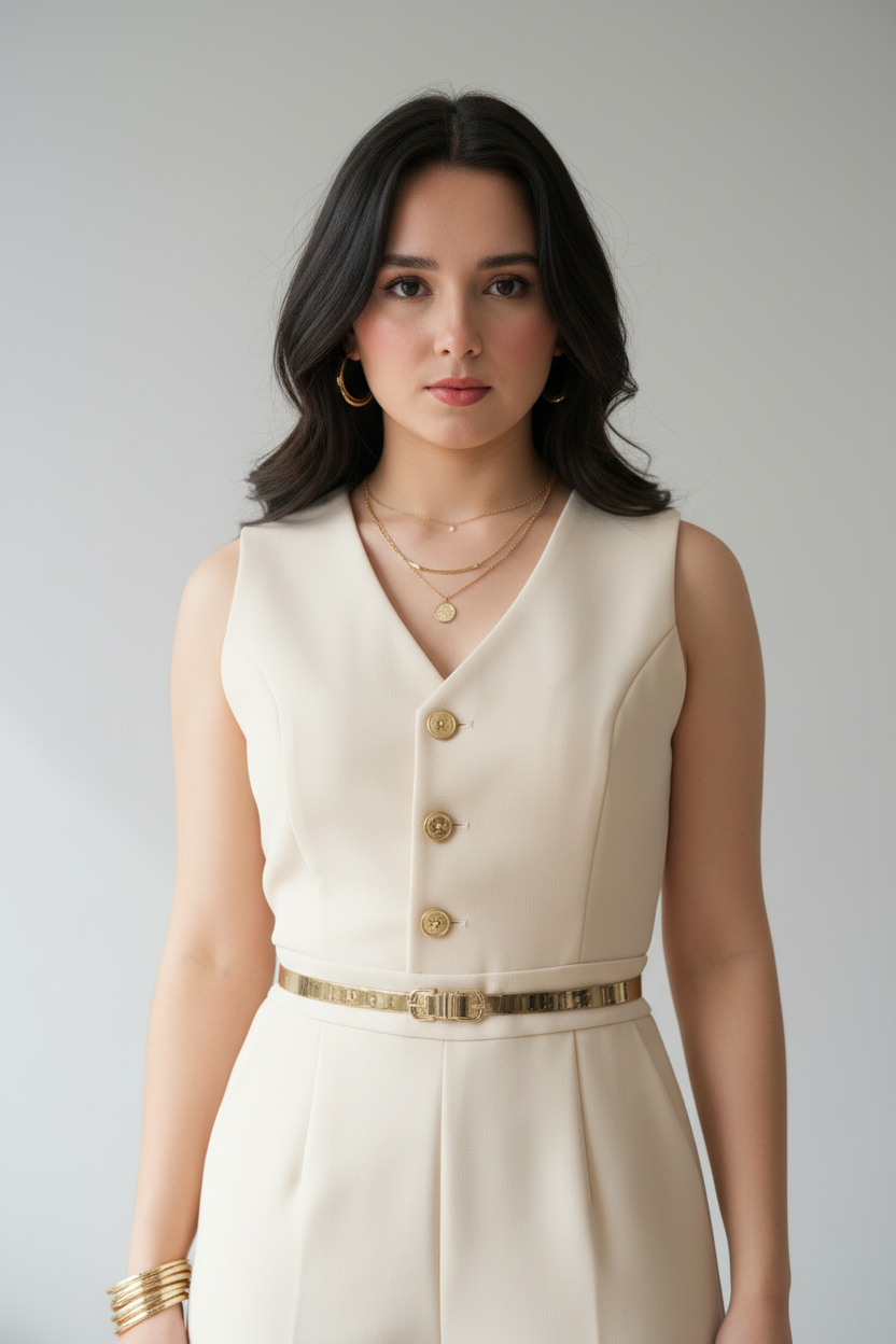 Enterizo formal elegante cod.256
