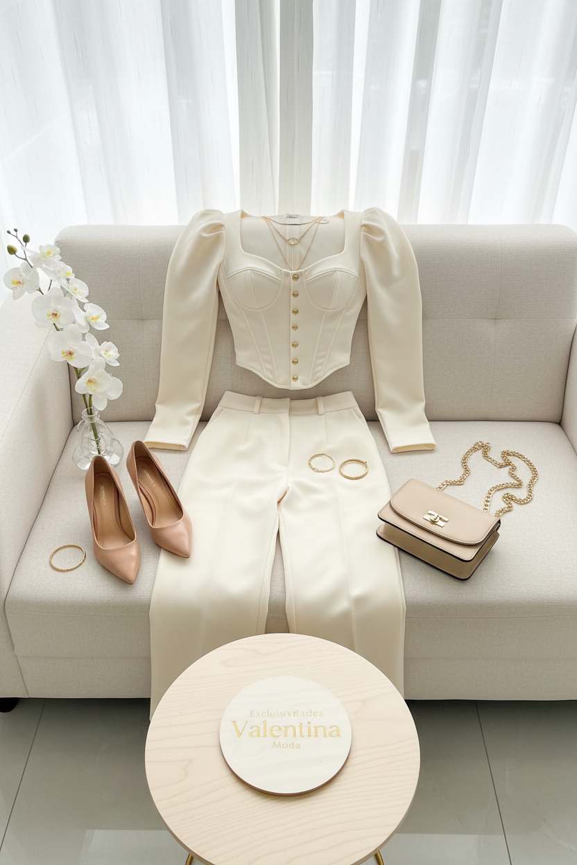 Conjunto Elegante  Sofisticado cod.325