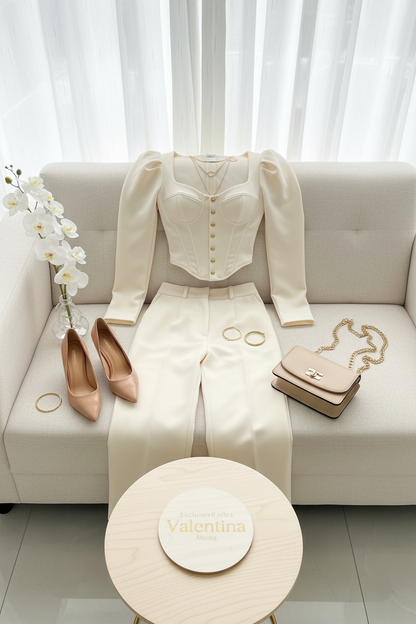 Conjunto Elegante  Sofisticado cod.325
