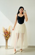 Falda tul más corset cod.1157