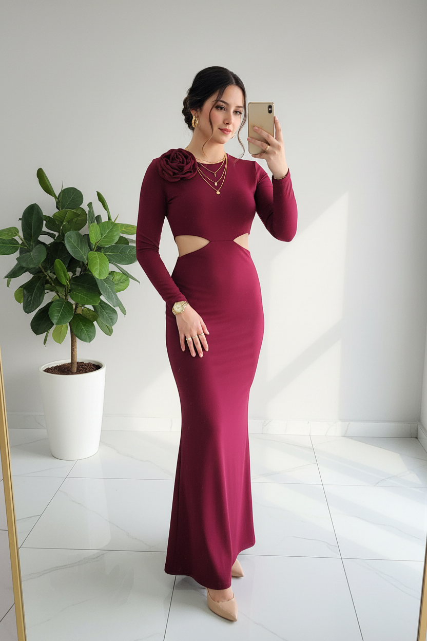 Vestido elegante cod.287