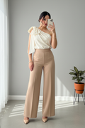 Conjunto Dos Piezas Blanco & Beige cod.002