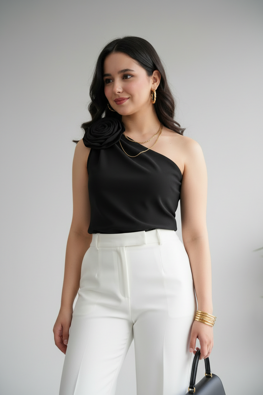 Blusa corte asimétrico cod.220