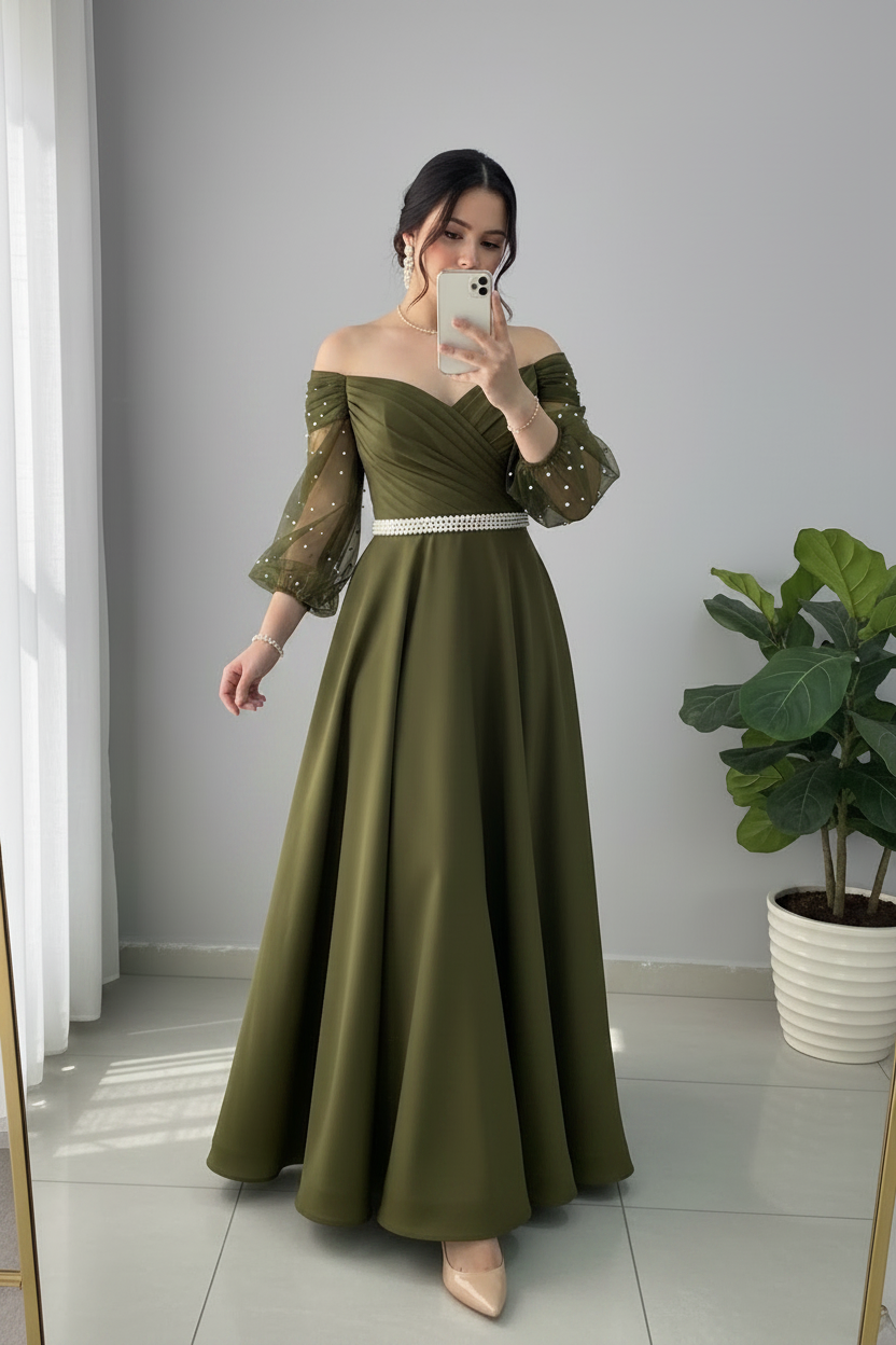 Vestido Olive Perle cod.V211
