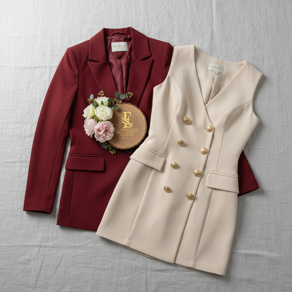 Bleizer elegante color en tendencia cod.11185