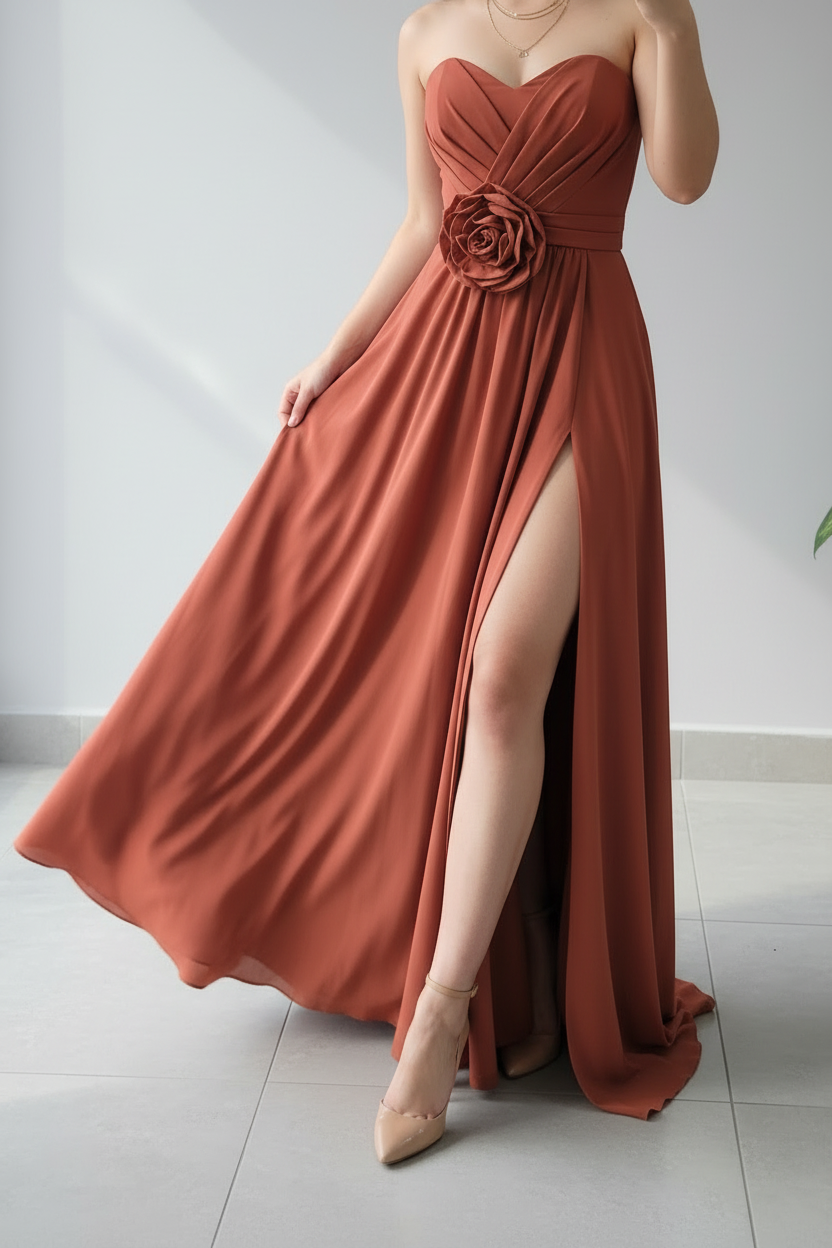 Vestido elegante formal cod.278