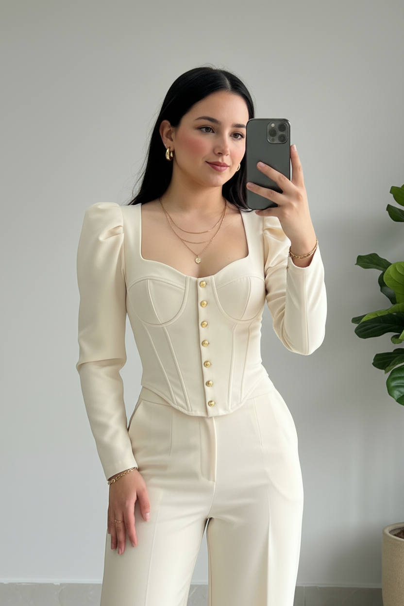 Conjunto Elegante  Sofisticado cod.325