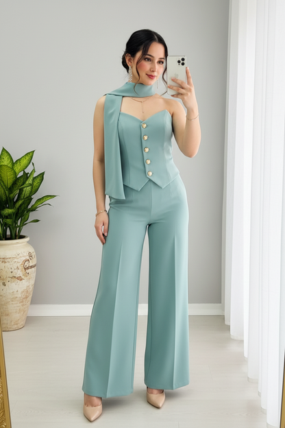 Conjunto Verde Menta 3 Piezas cod.908