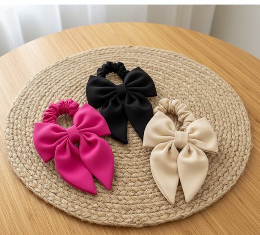 Scrunchies de lazo