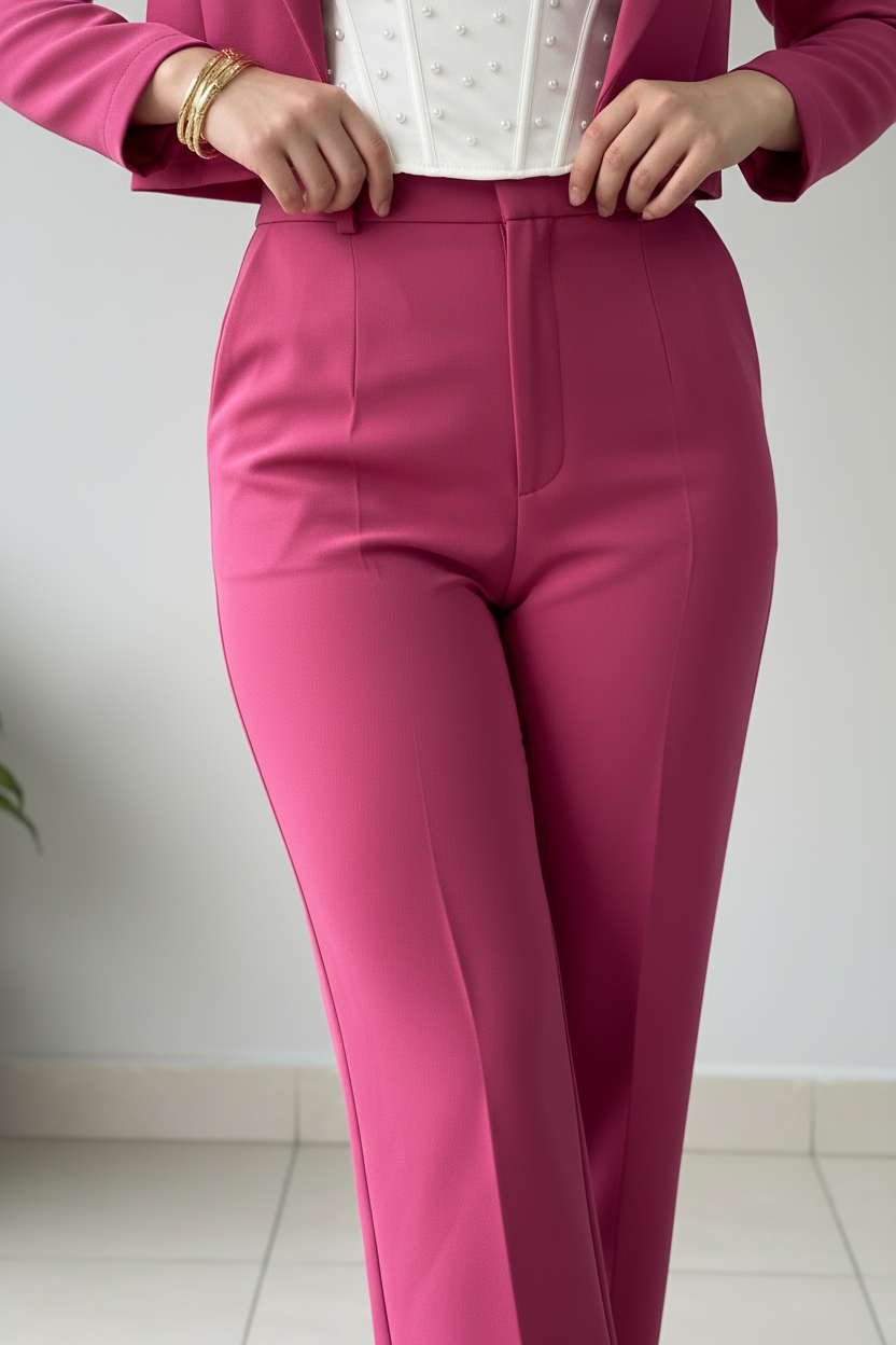 Set de 3 piezas, bleizer, corset más pantalón formal cod.176
