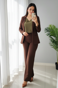 Traje Café Chocolate  cod.750