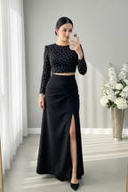 Conjunto Dos Piezas Negro cod.C993